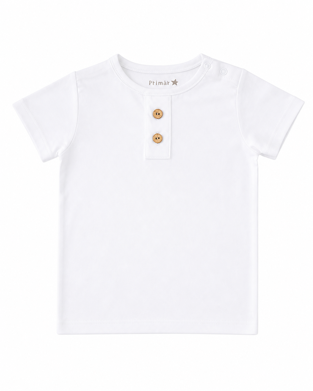 Polera Manga Corta Blanco