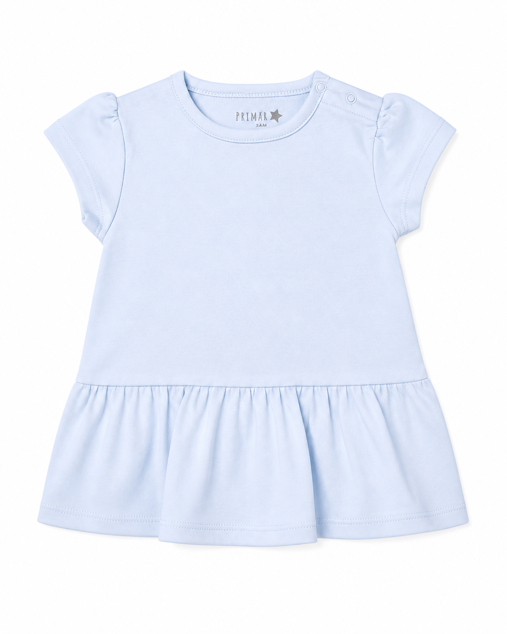 Polera Vuelos Celeste