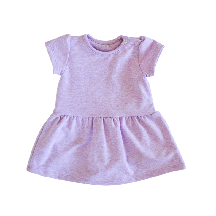 Vestido Jaspeado Lila