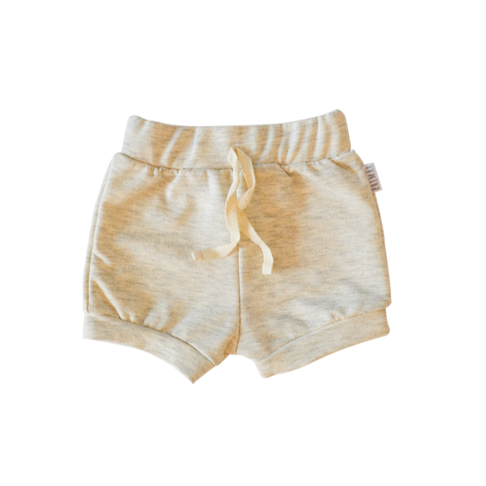 Short Jaspeado Beige