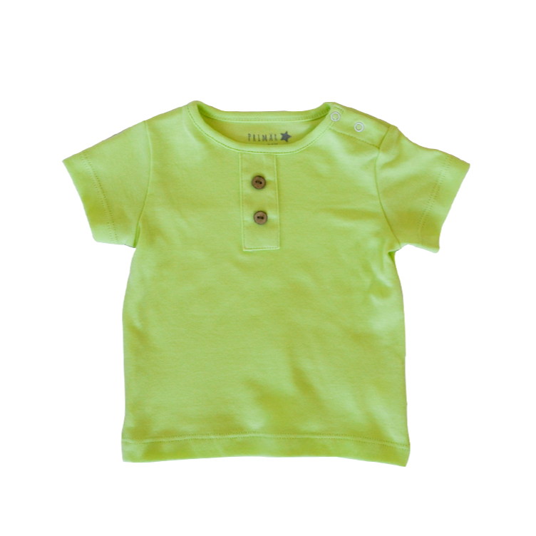 Polera Manga Corta Verde Lima