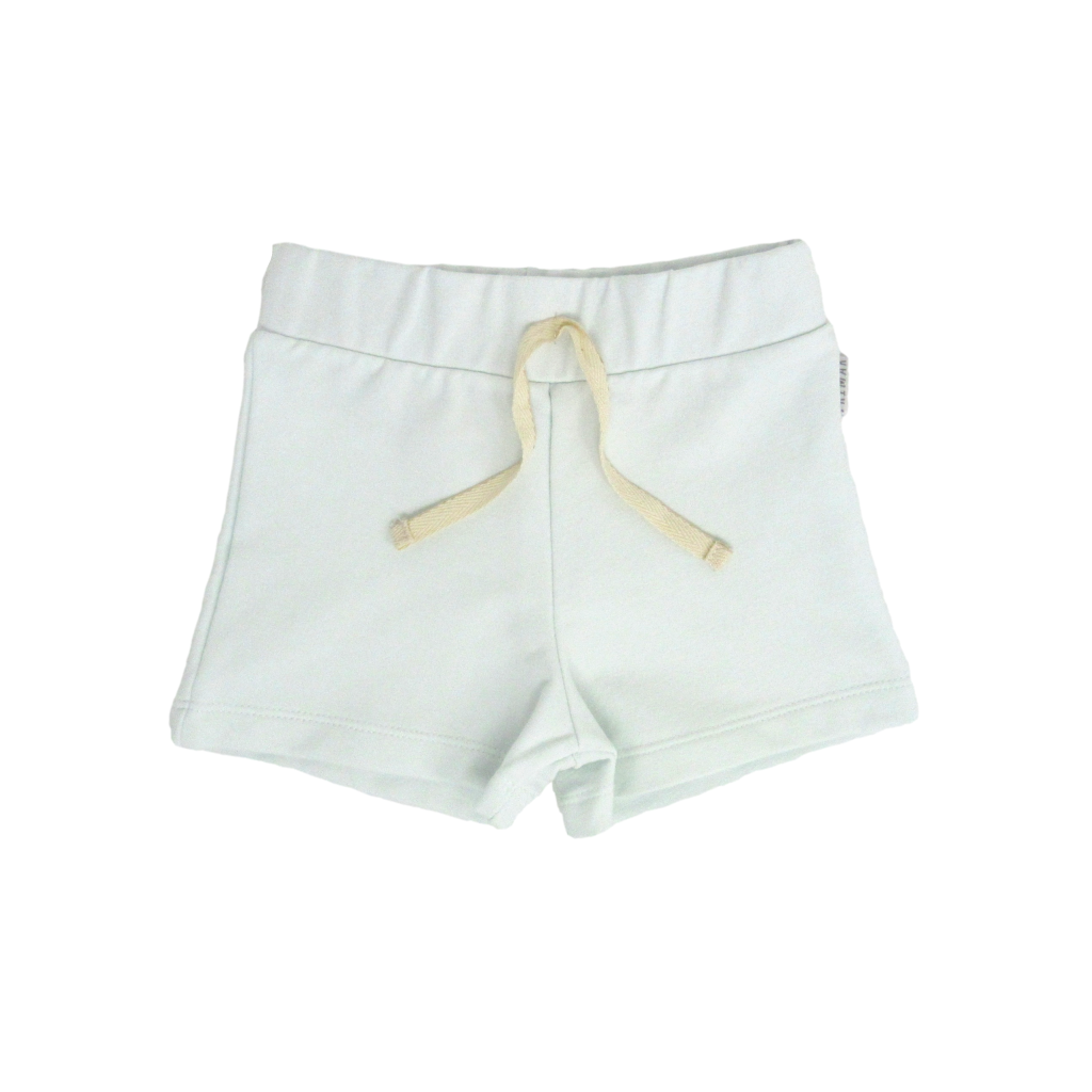 Short Algodón Verde Agua