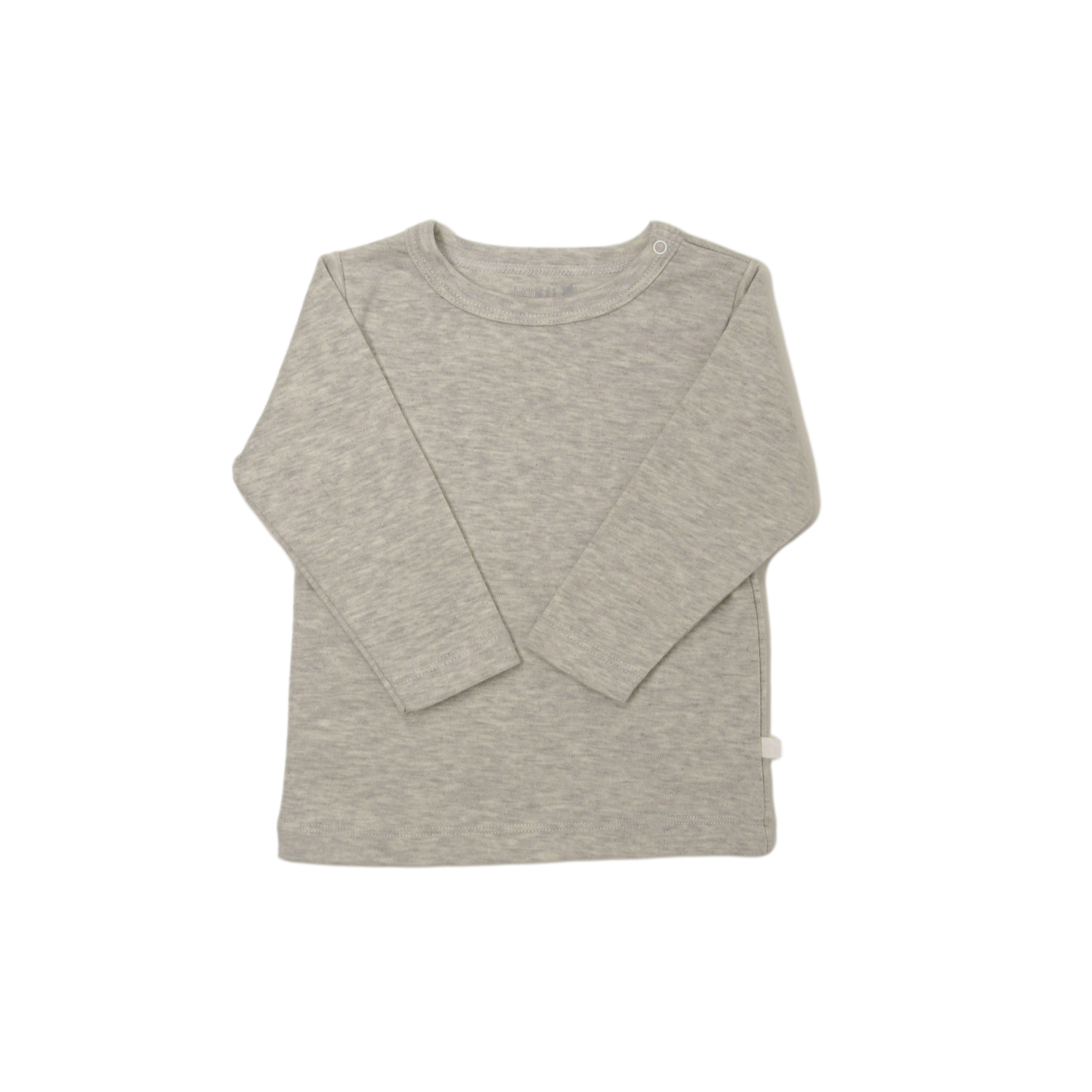 Polera Manga Larga Beige Melange