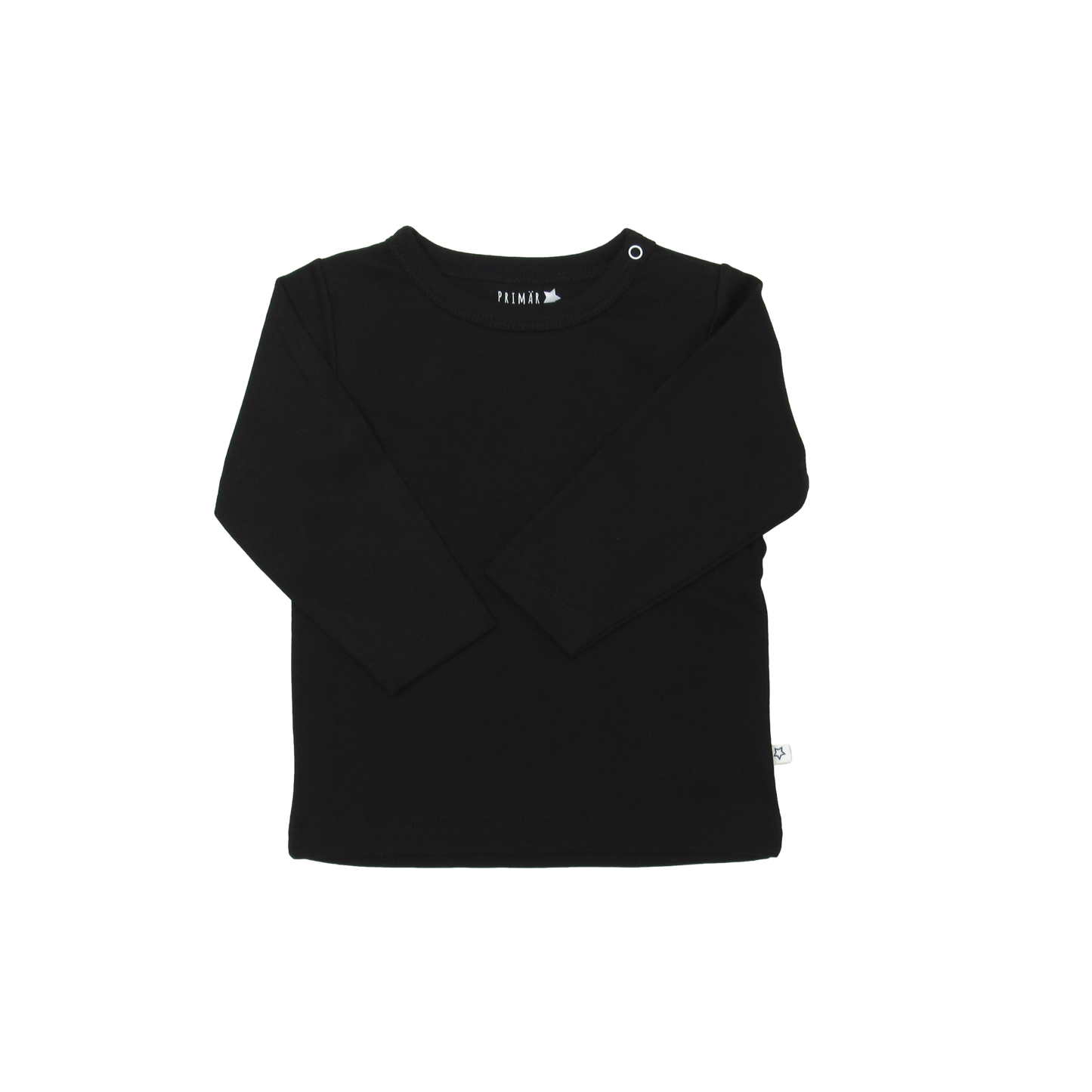 Polera Manga Larga Negro