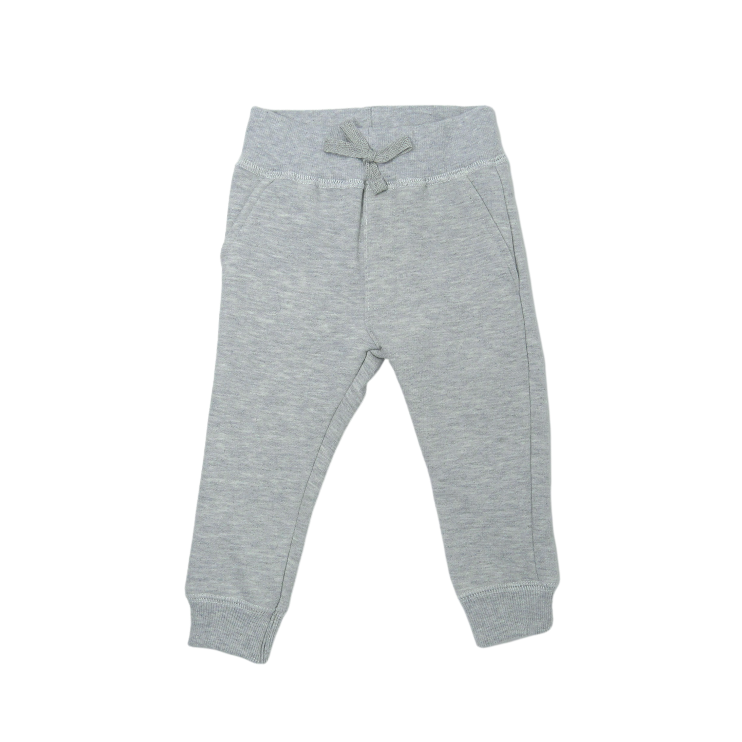 Buzo Franela Gris Melange