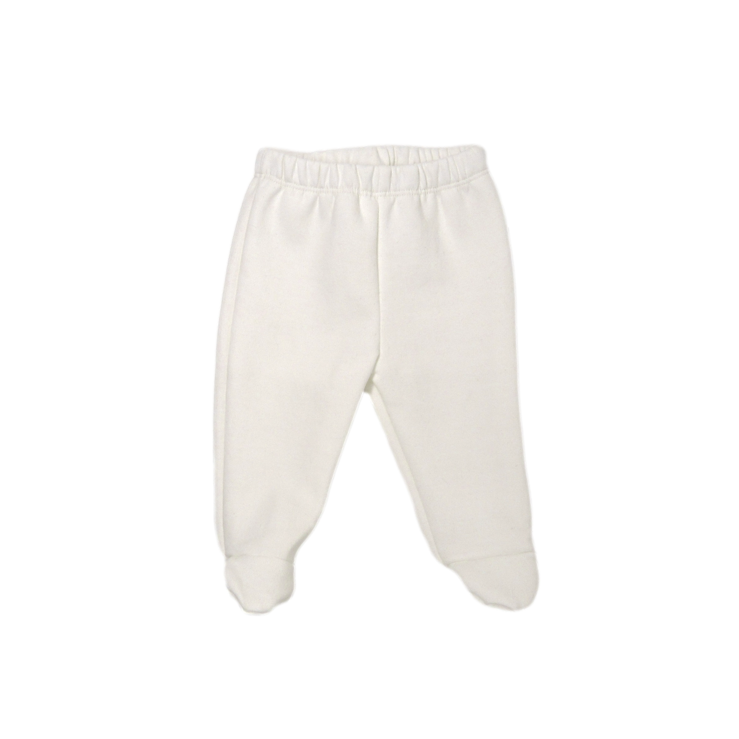 Pantalón Franela Bebé Crema