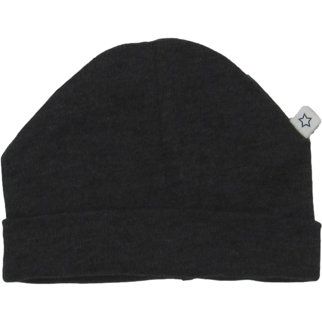 Gorro Algodón Negro Jaspeado