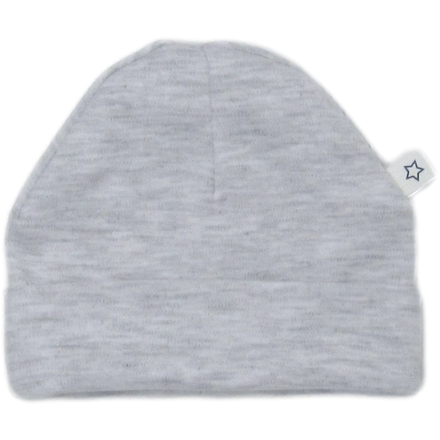 Gorro Algodón Gris Melange