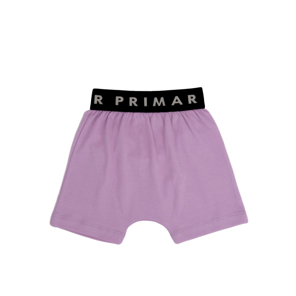 Short Cotton Lila Tops Y Patitas
