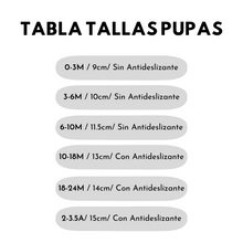 Cargar imagen en el visor de la galería, Pupas / Pantuflas Bebé Negro