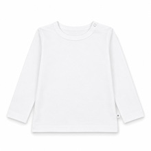 Cargar imagen en el visor de la galería, Polera Manga Larga Blanco