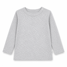 Cargar imagen en el visor de la galería, Polera Manga Larga Gris Melange