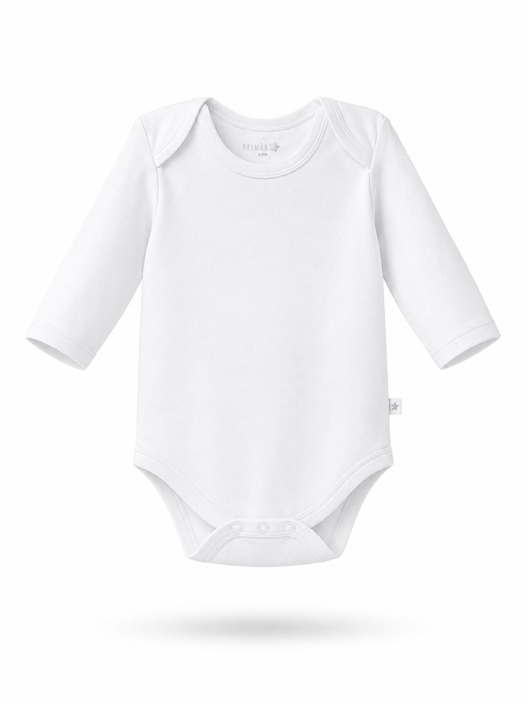 Body Manga Larga Blanco