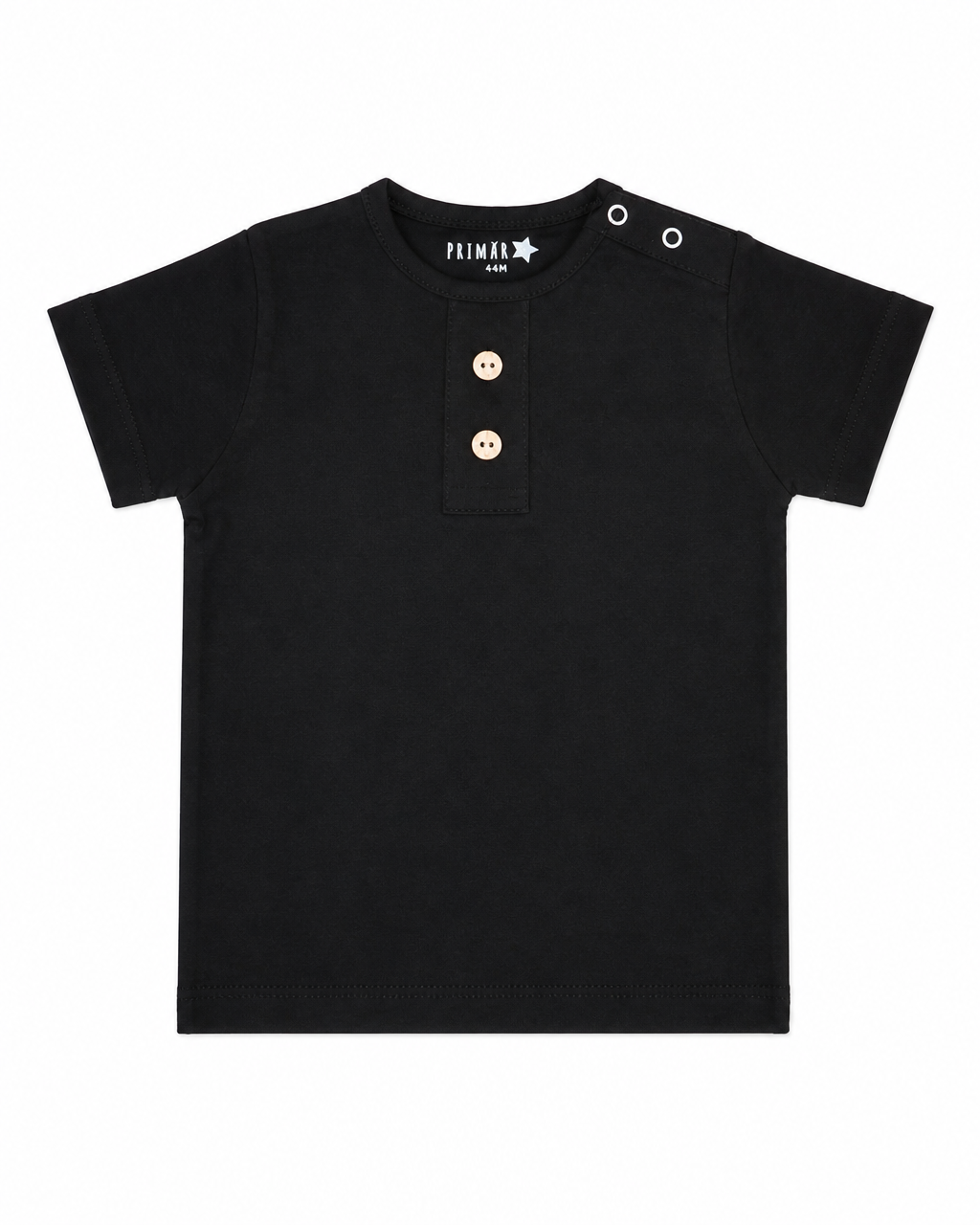 Polera Manga Corta Negro