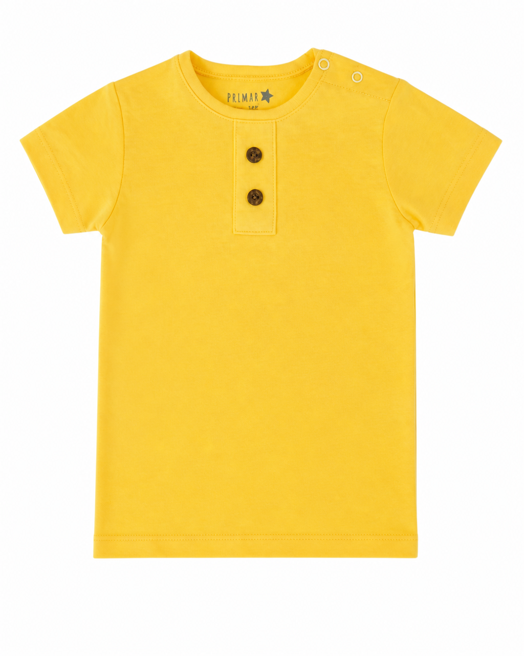 Polera Manga Corta Amarillo