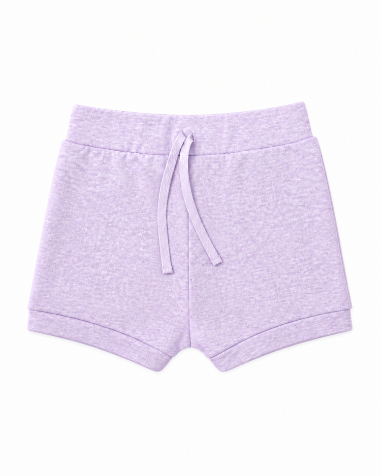Short Jaspeado Lila
