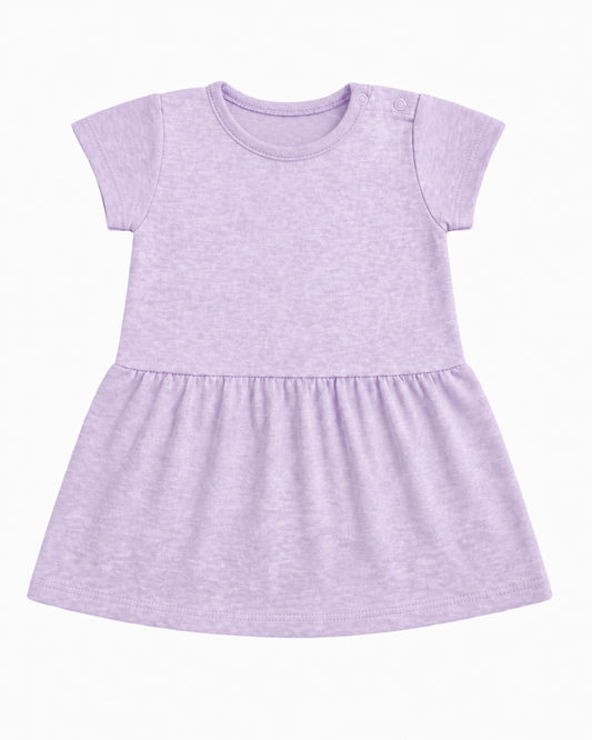 Vestido Jaspeado Lila