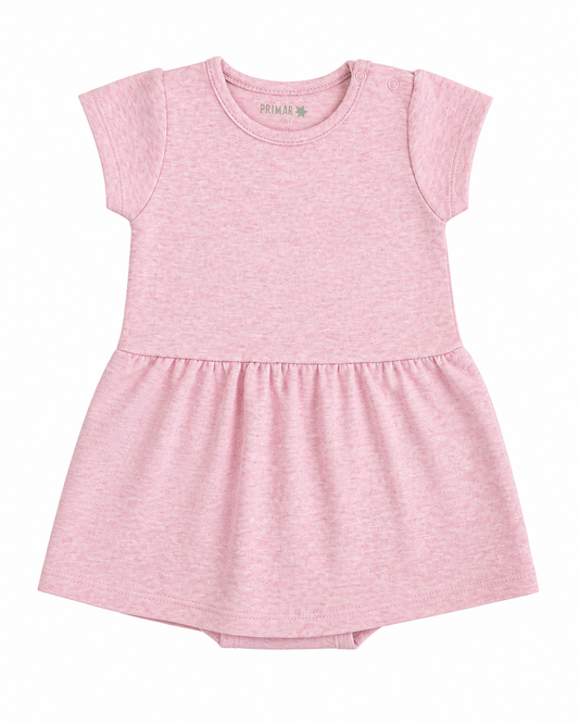 Vestido Jaspeado Rosa