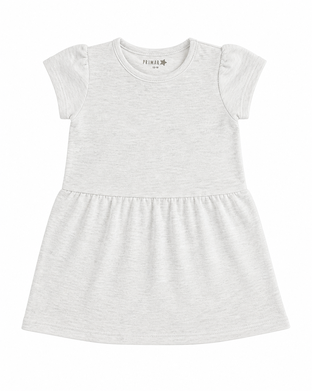 Vestido Jaspeado Gris
