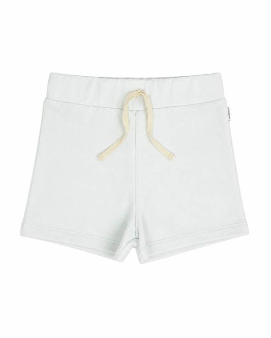 Short Algodón Verde Agua