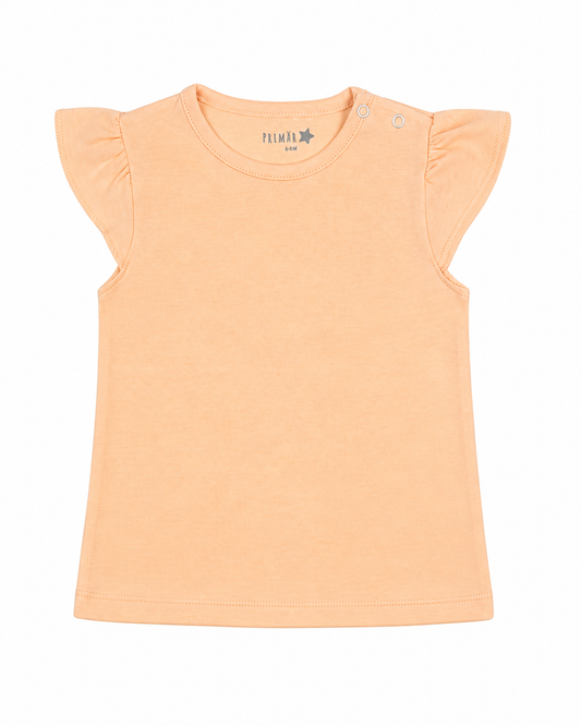 Polera Flecos Naranjo