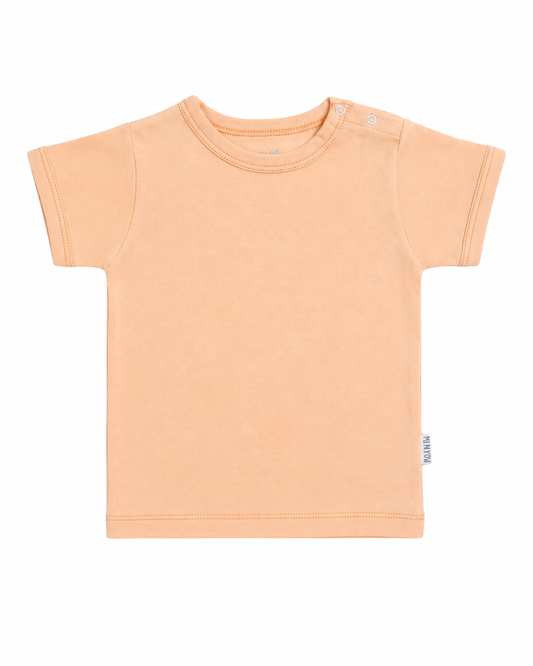 Polera Algodón Naranjo
