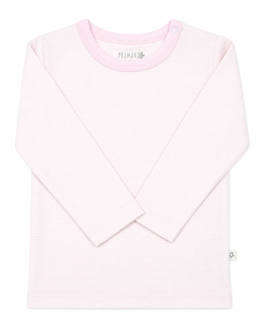 Conjunto Pijama Largo Rayas Rosado