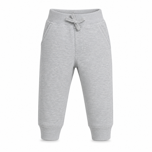 Buzo Franela Gris Melange