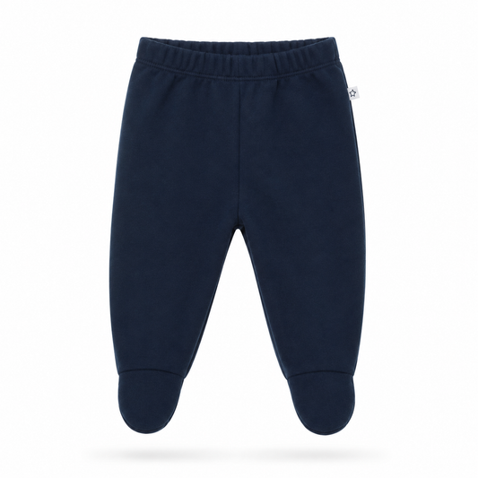 Pantalón Franela Bebé Azúl