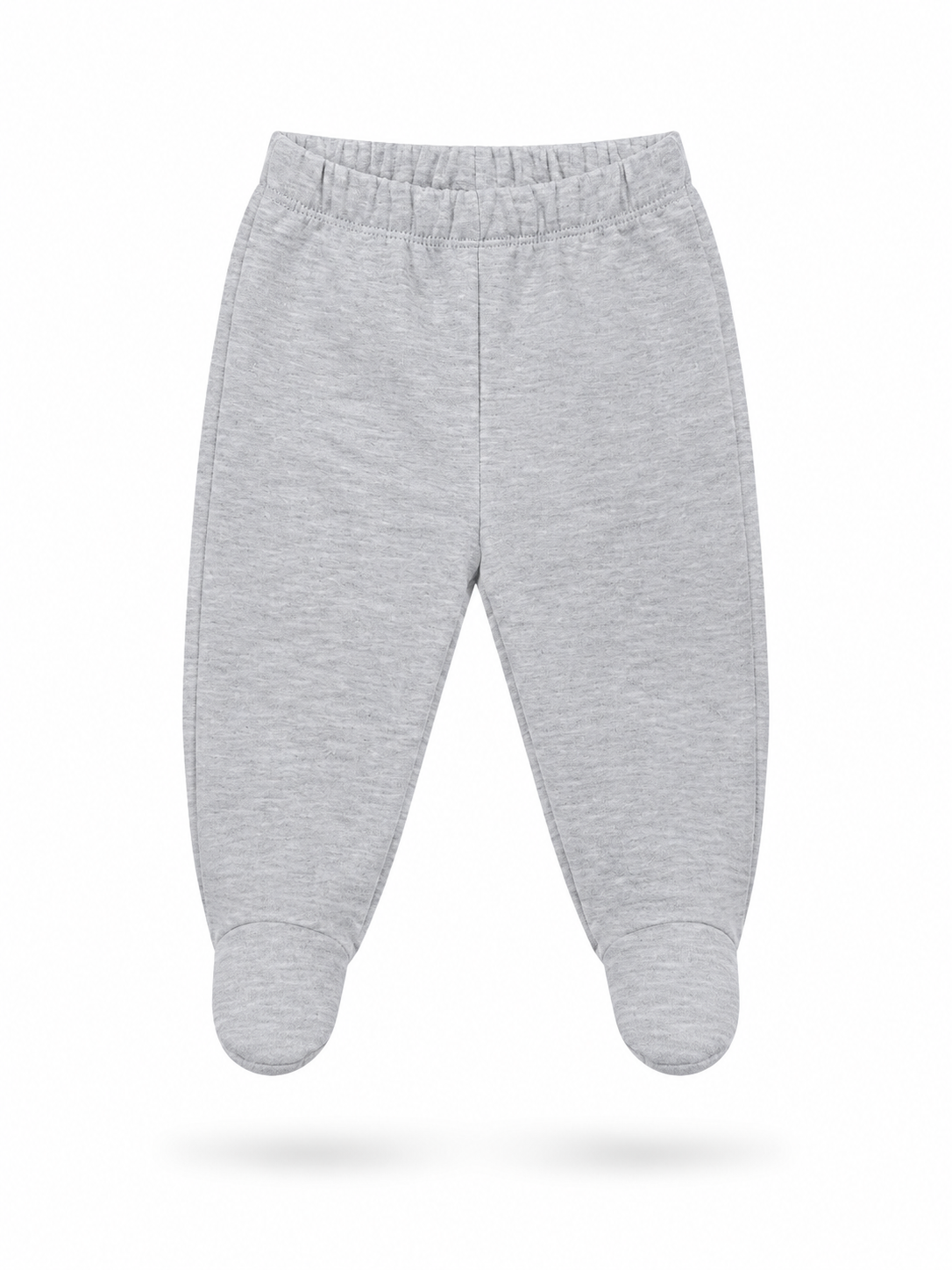 Pantalón Franela Bebé Gris Melange