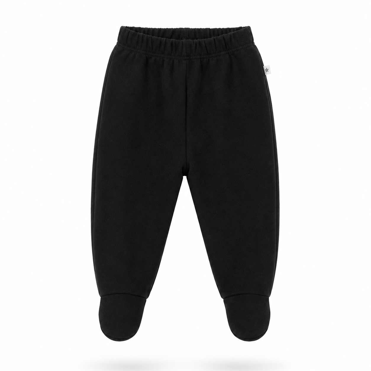 Pantalón Franela Bebé Negro