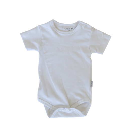 Body Manga Corta Blanco