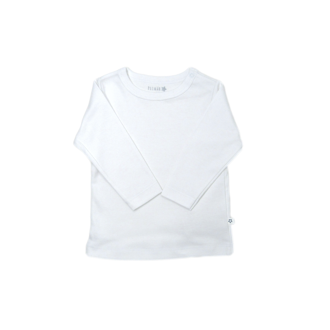 Polera Manga Larga Blanco