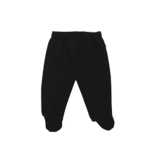Cargar imagen en el visor de la galería, Pantalón Franela Bebé Negro
