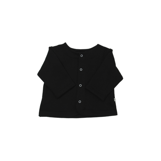 Chaqueta Franela Bebé Negro