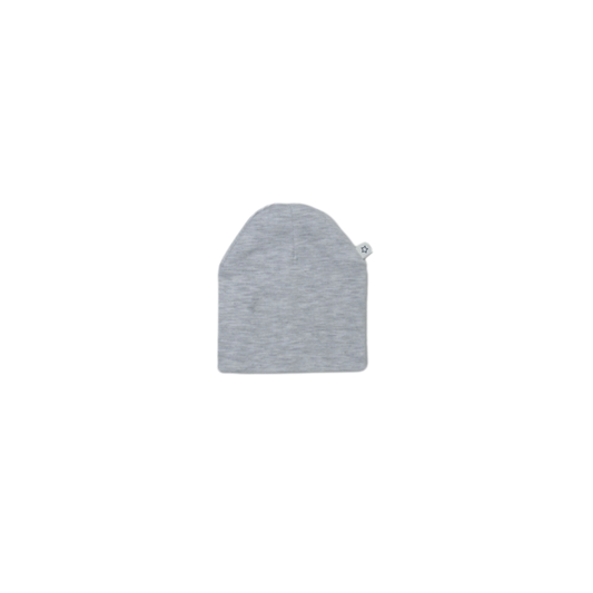 Gorro Algodón Gris Melange