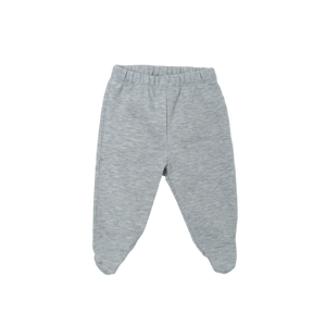 Pantalón Franela Bebé Gris Melange
